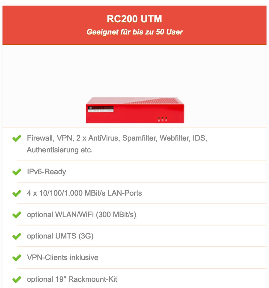 rc200 utm firewall